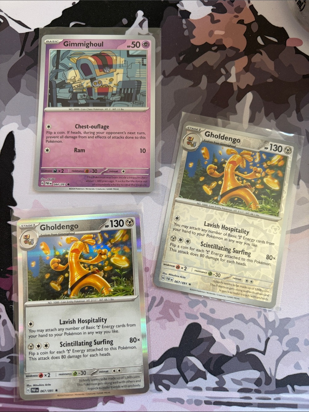 Gimmighoul & Gholdengo Evolution Lot | Holo Pokémon ✨5/$25✨